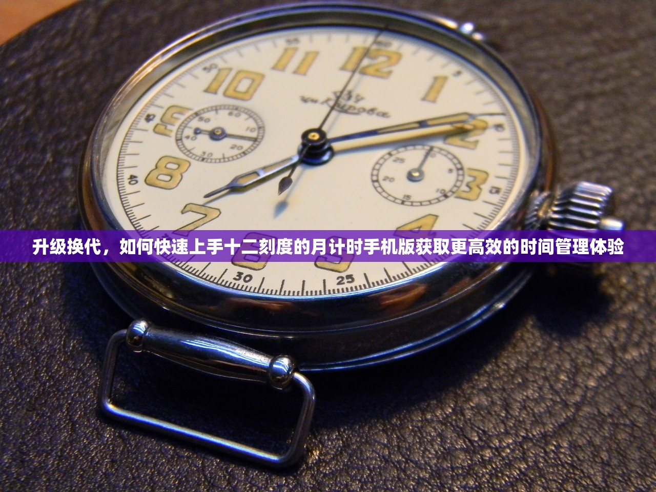 升级换代，如何快速上手十二刻度的月计时手机版获取更高效的时间管理体验
