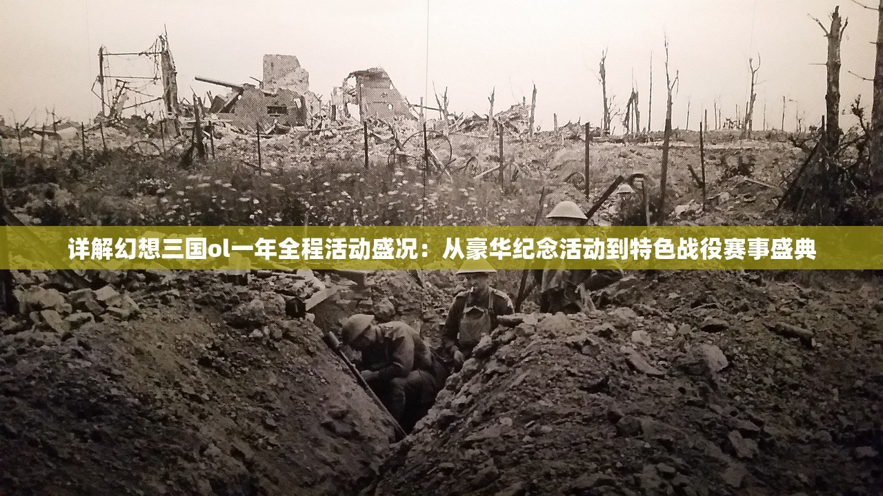 详解幻想三国ol一年全程活动盛况：从豪华纪念活动到特色战役赛事盛典