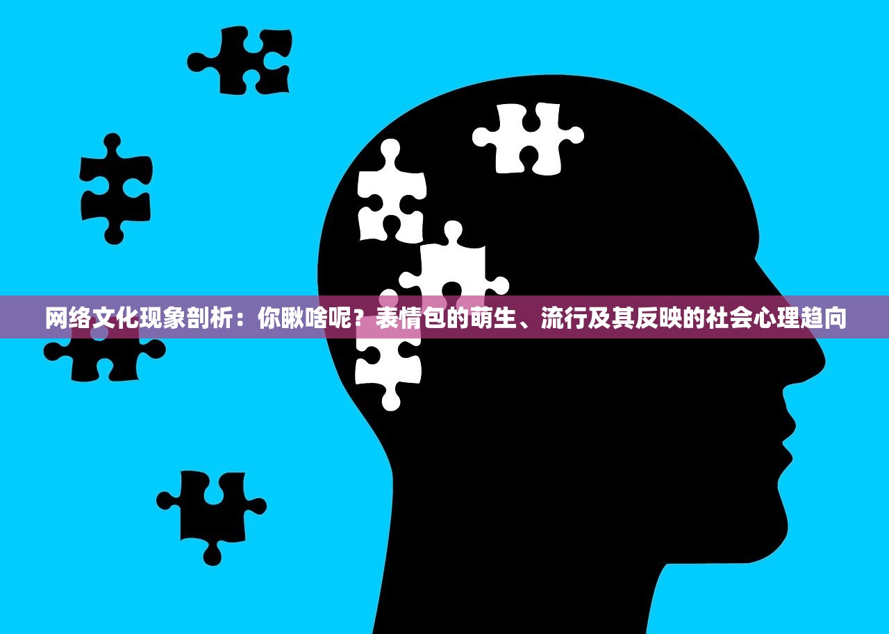 网络文化现象剖析：你瞅啥呢？表情包的萌生、流行及其反映的社会心理趋向