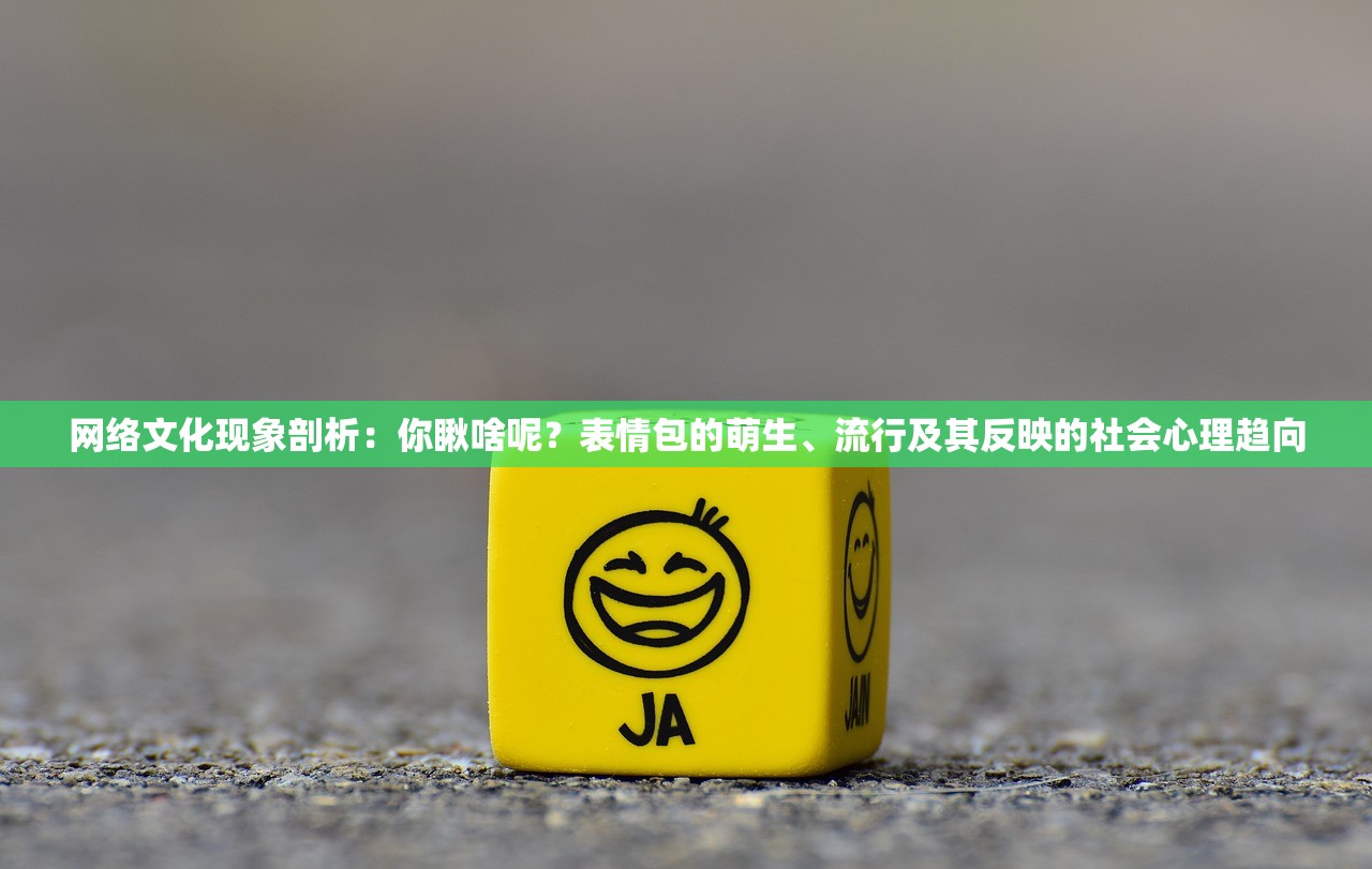 网络文化现象剖析：你瞅啥呢？表情包的萌生、流行及其反映的社会心理趋向