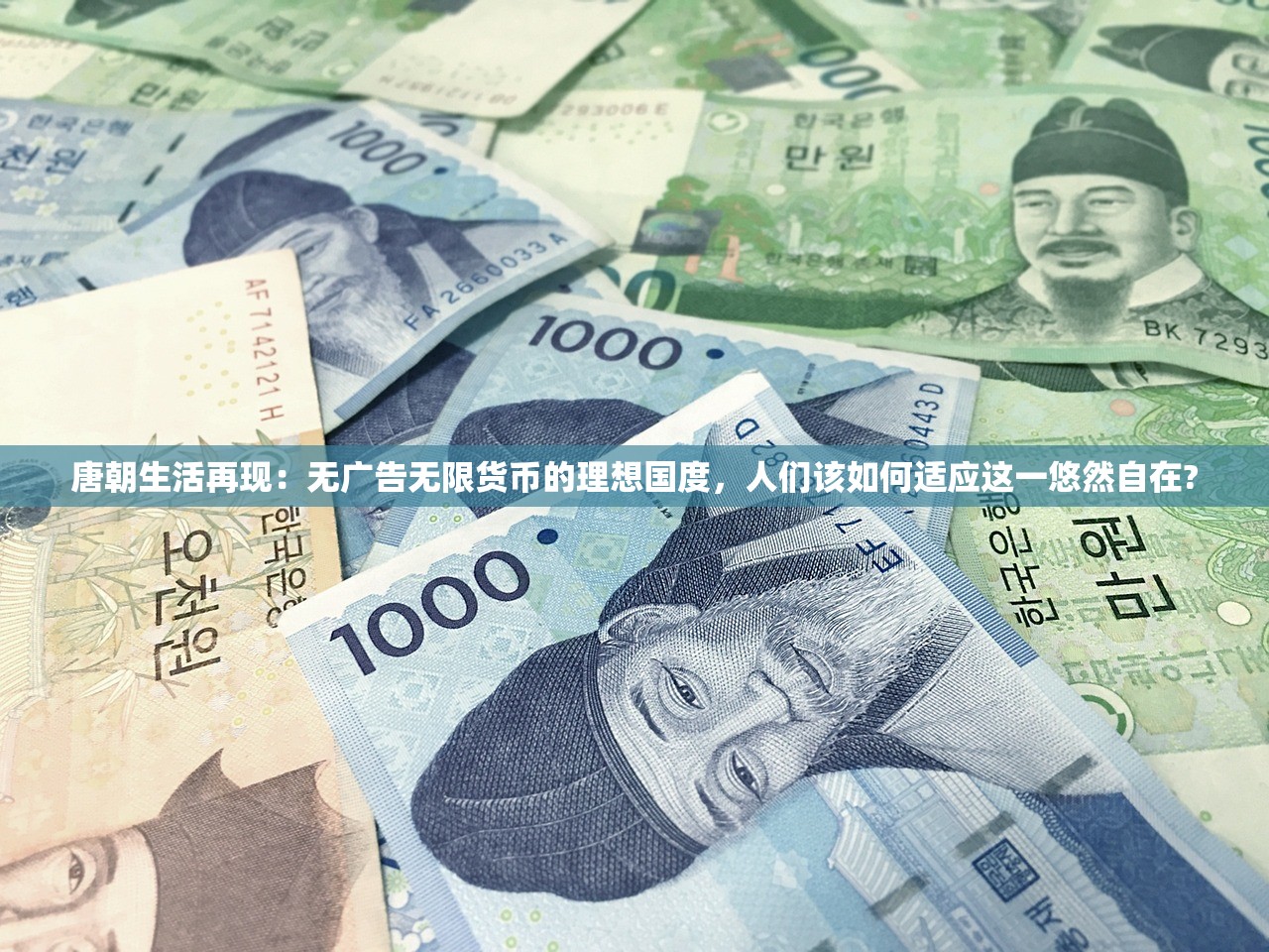 唐朝生活再现：无广告无限货币的理想国度，人们该如何适应这一悠然自在?