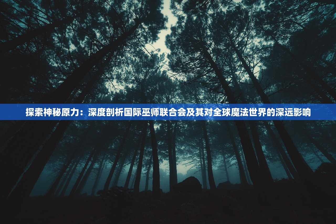 探索神秘原力：深度剖析国际巫师联合会及其对全球魔法世界的深远影响