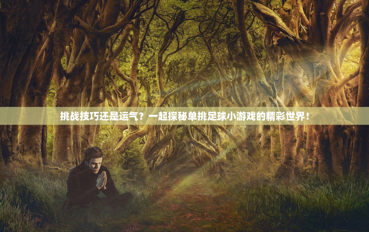 挑战技巧还是运气？一起探秘单挑足球小游戏的精彩世界！