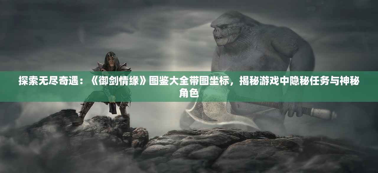 探索无尽奇遇：《御剑情缘》图鉴大全带图坐标，揭秘游戏中隐秘任务与神秘角色