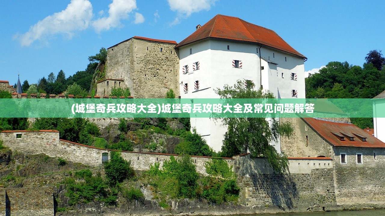 (城堡奇兵攻略大全)城堡奇兵攻略大全及常见问题解答