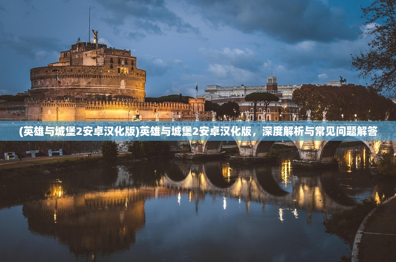 (英雄与城堡2安卓汉化版)英雄与城堡2安卓汉化版，深度解析与常见问题解答