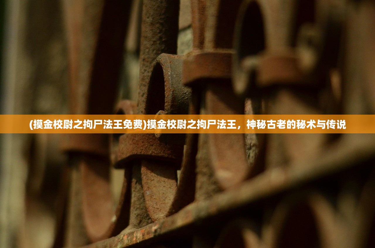 (摸金校尉之拘尸法王免费)摸金校尉之拘尸法王，神秘古老的秘术与传说
