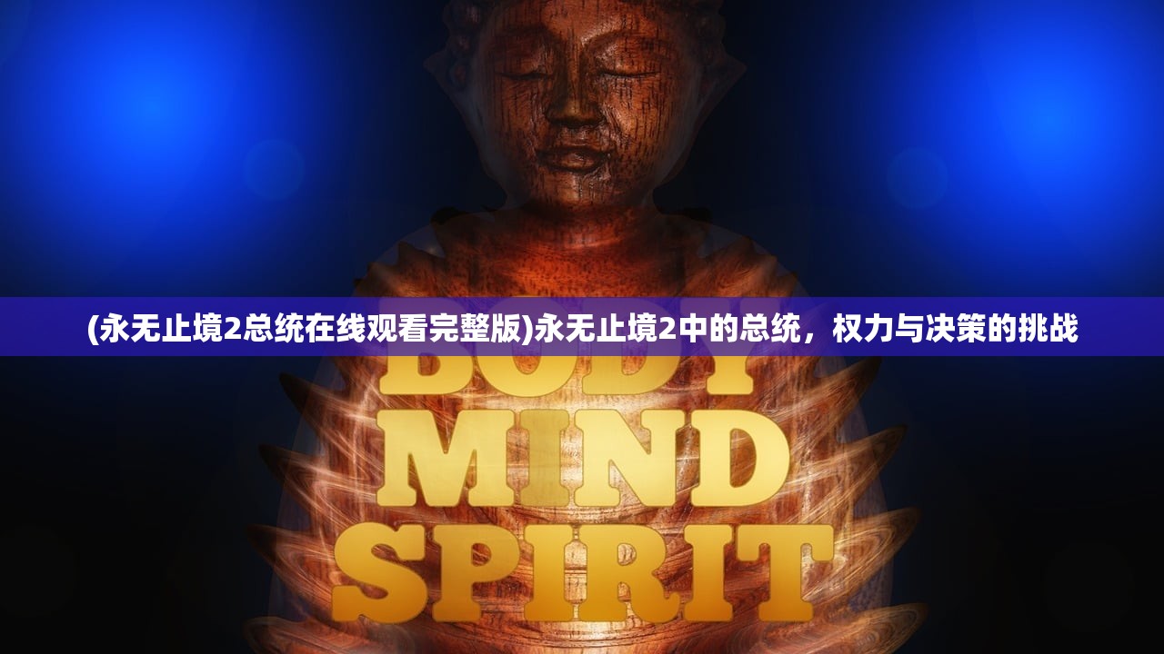 (永无止境2总统在线观看完整版)永无止境2中的总统，权力与决策的挑战