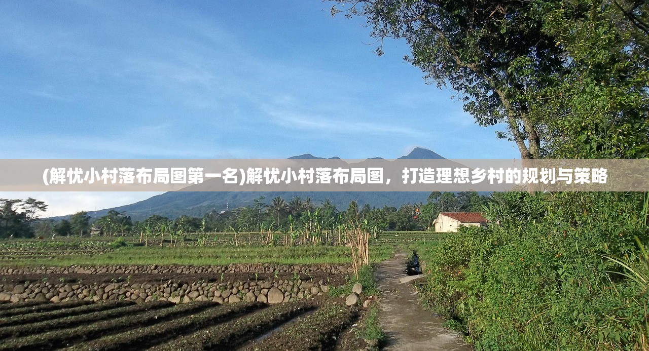 (解忧小村落布局图第一名)解忧小村落布局图，打造理想乡村的规划与策略