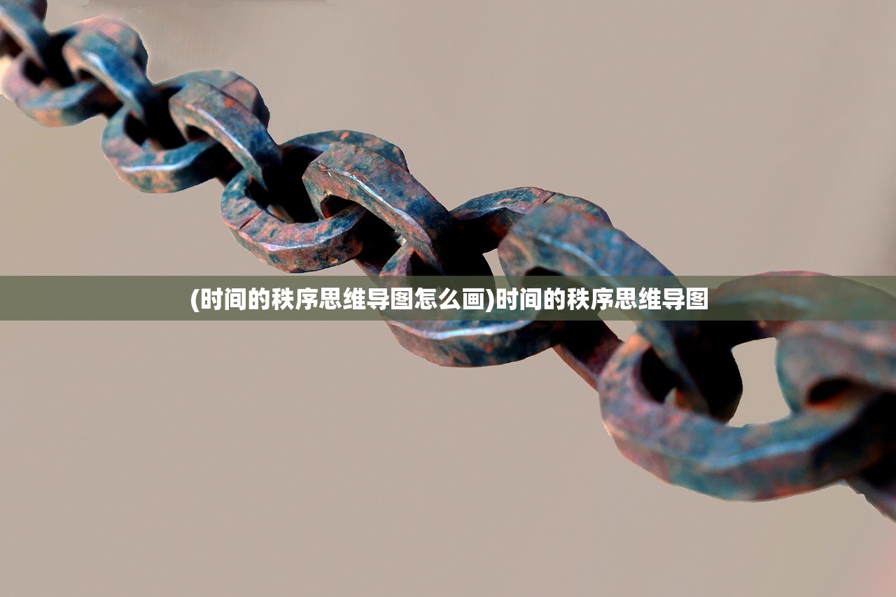 (时间的秩序思维导图怎么画)时间的秩序思维导图