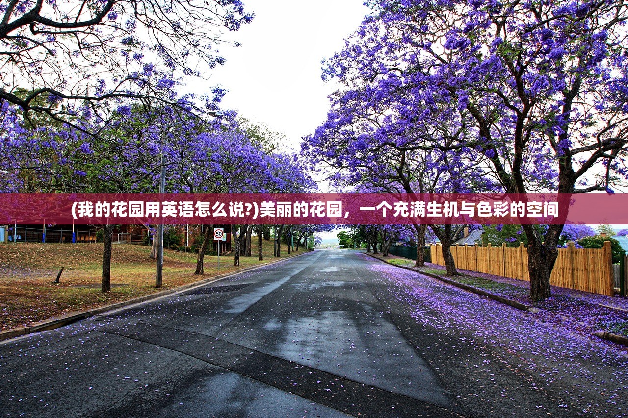 (我的花园用英语怎么说?)美丽的花园，一个充满生机与色彩的空间