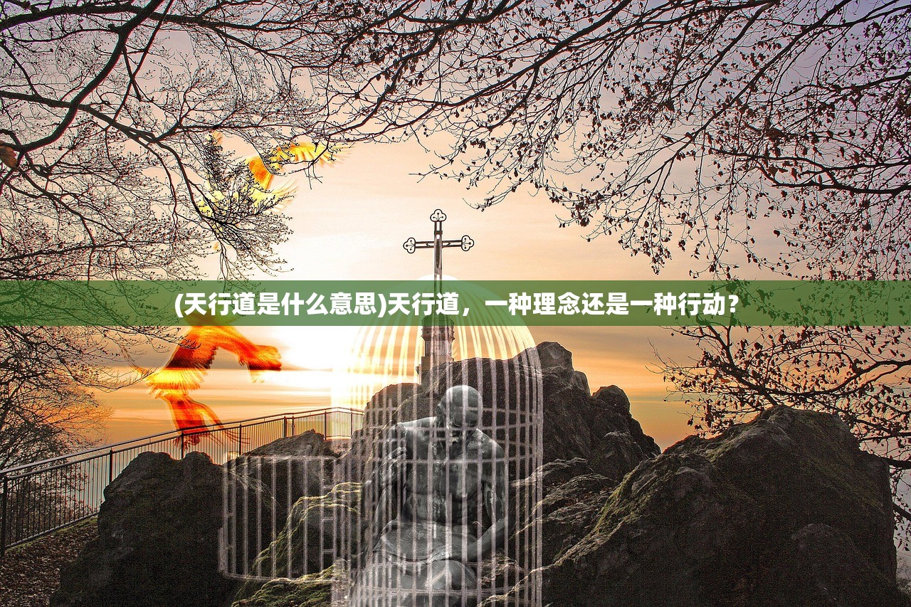 (天行道是什么意思)天行道，一种理念还是一种行动？