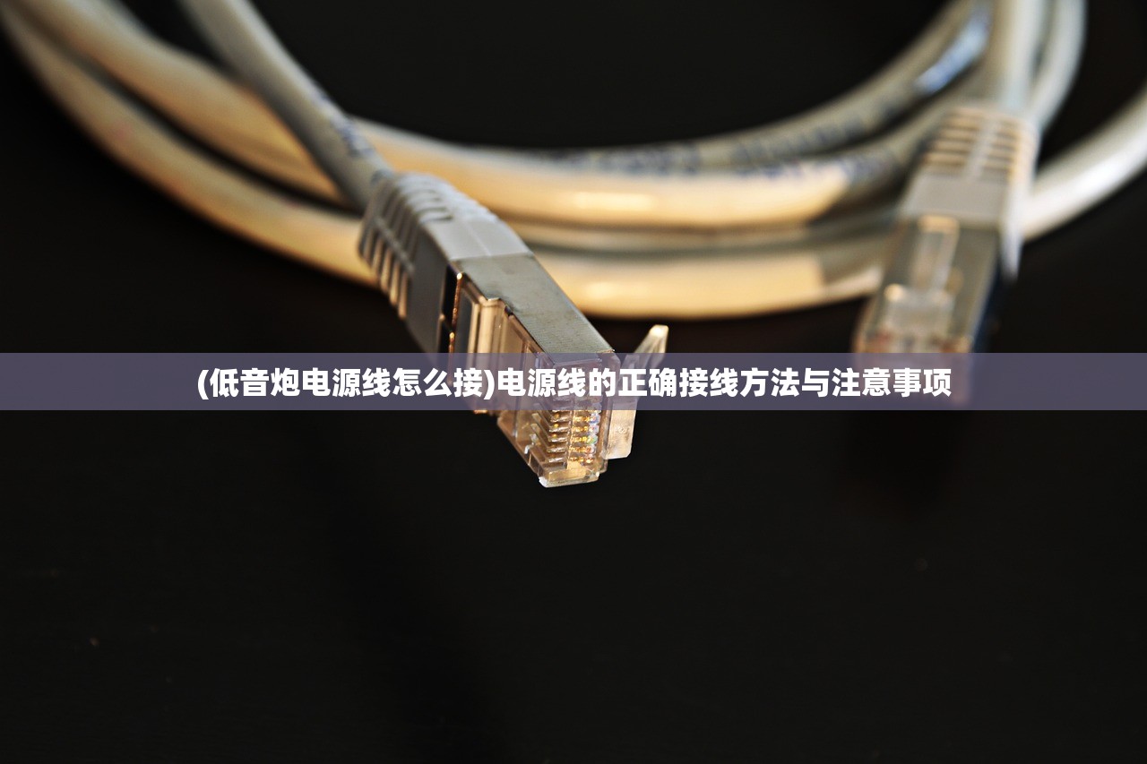 (低音炮电源线怎么接)电源线的正确接线方法与注意事项