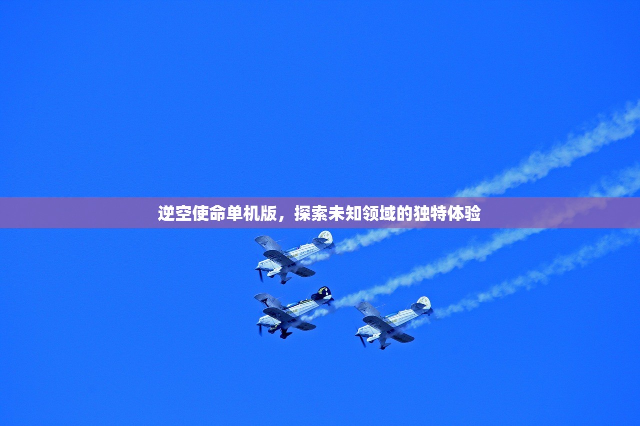 逆空使命单机版，探索未知领域的独特体验