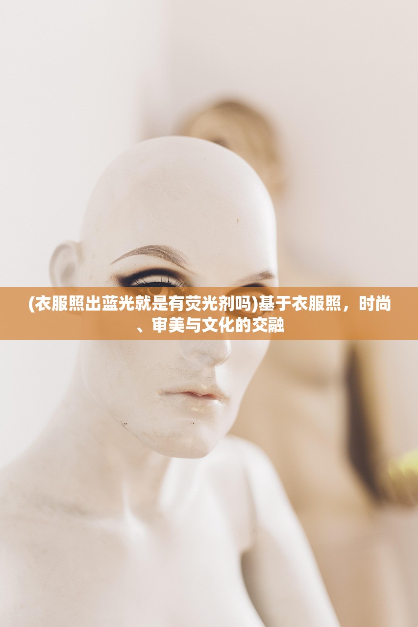 (衣服照出蓝光就是有荧光剂吗)基于衣服照，时尚、审美与文化的交融