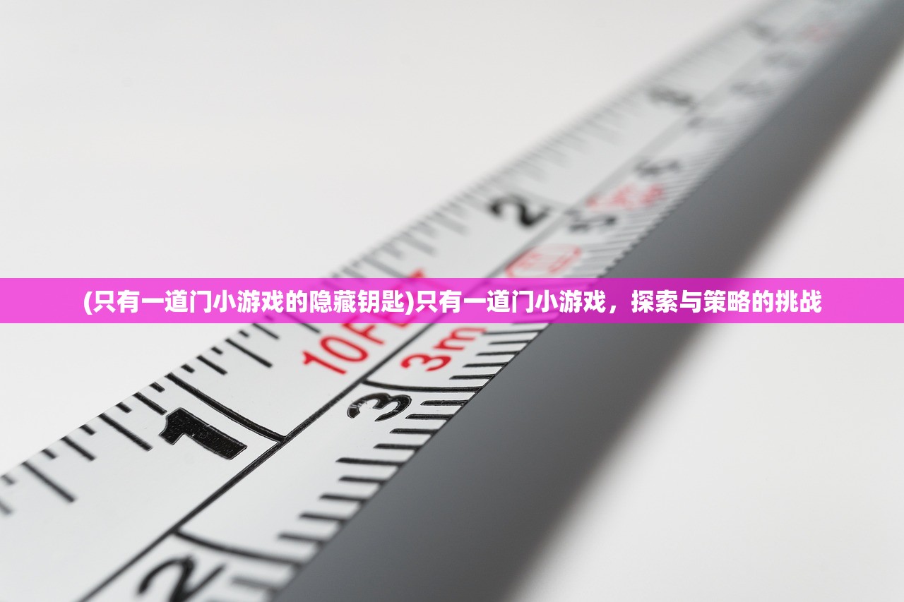 (只有一道门小游戏的隐藏钥匙)只有一道门小游戏，探索与策略的挑战