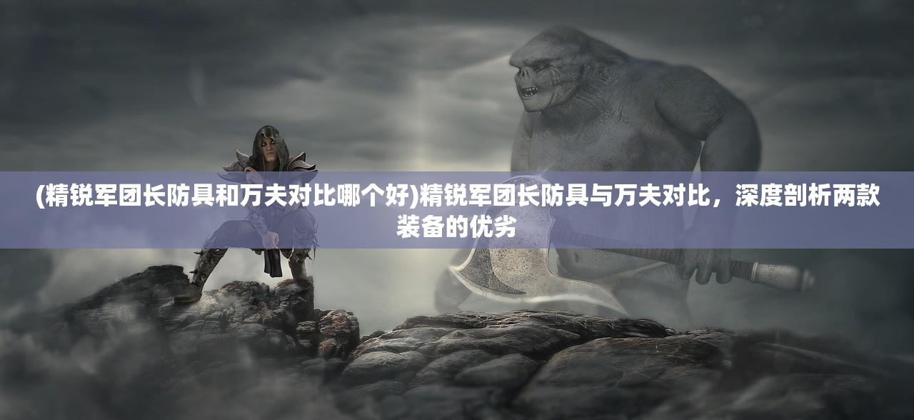 (精锐军团长防具和万夫对比哪个好)精锐军团长防具与万夫对比，深度剖析两款装备的优劣