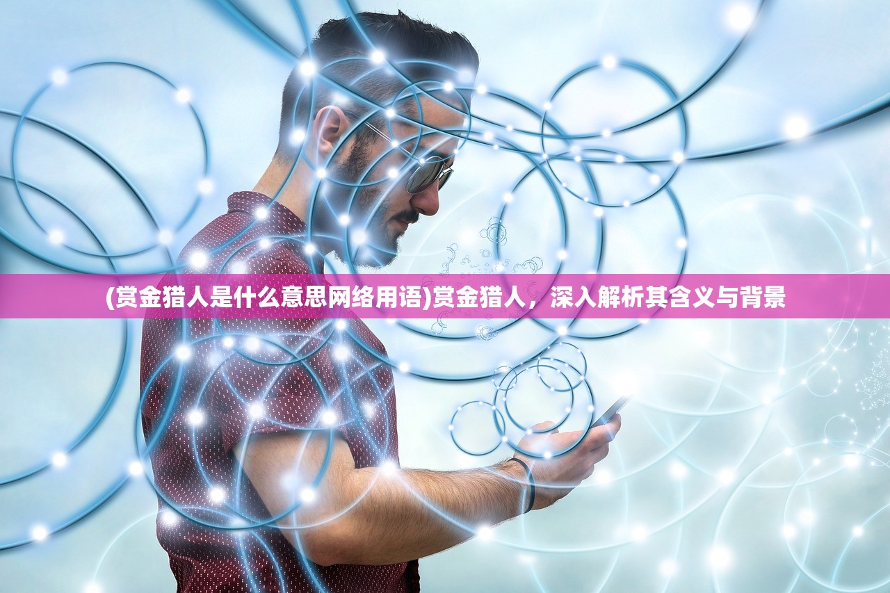(赏金猎人是什么意思网络用语)赏金猎人，深入解析其含义与背景