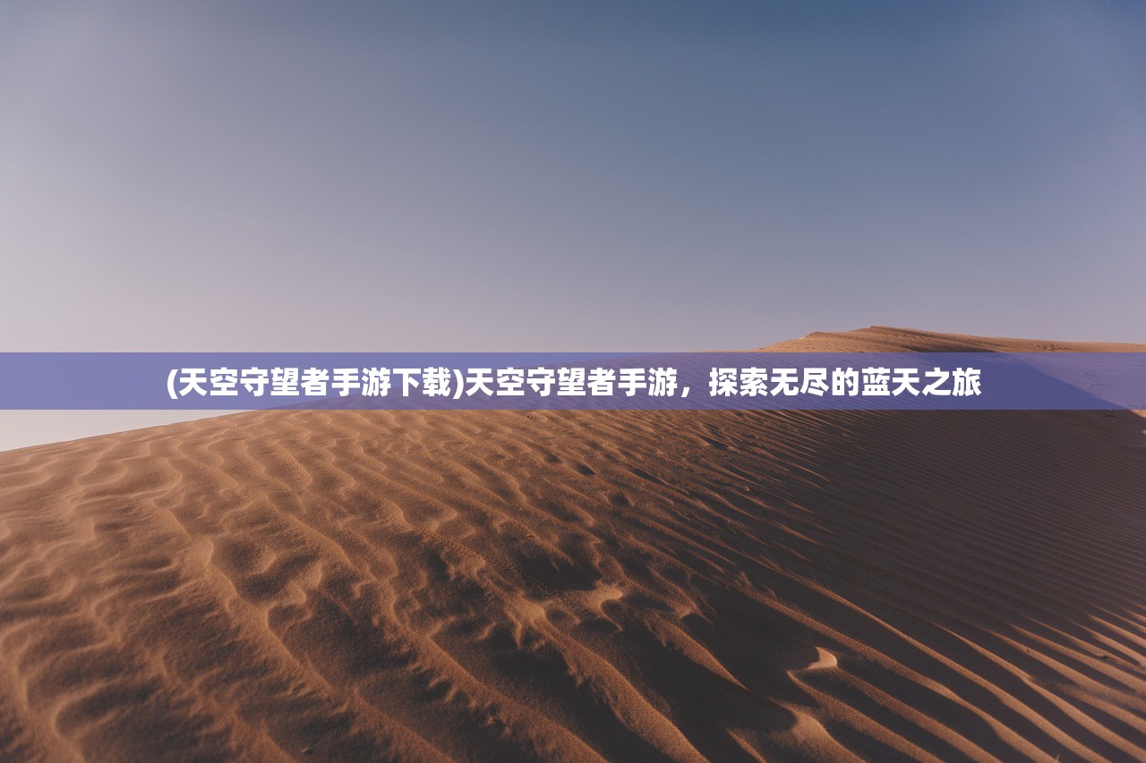 (天空守望者手游下载)天空守望者手游，探索无尽的蓝天之旅