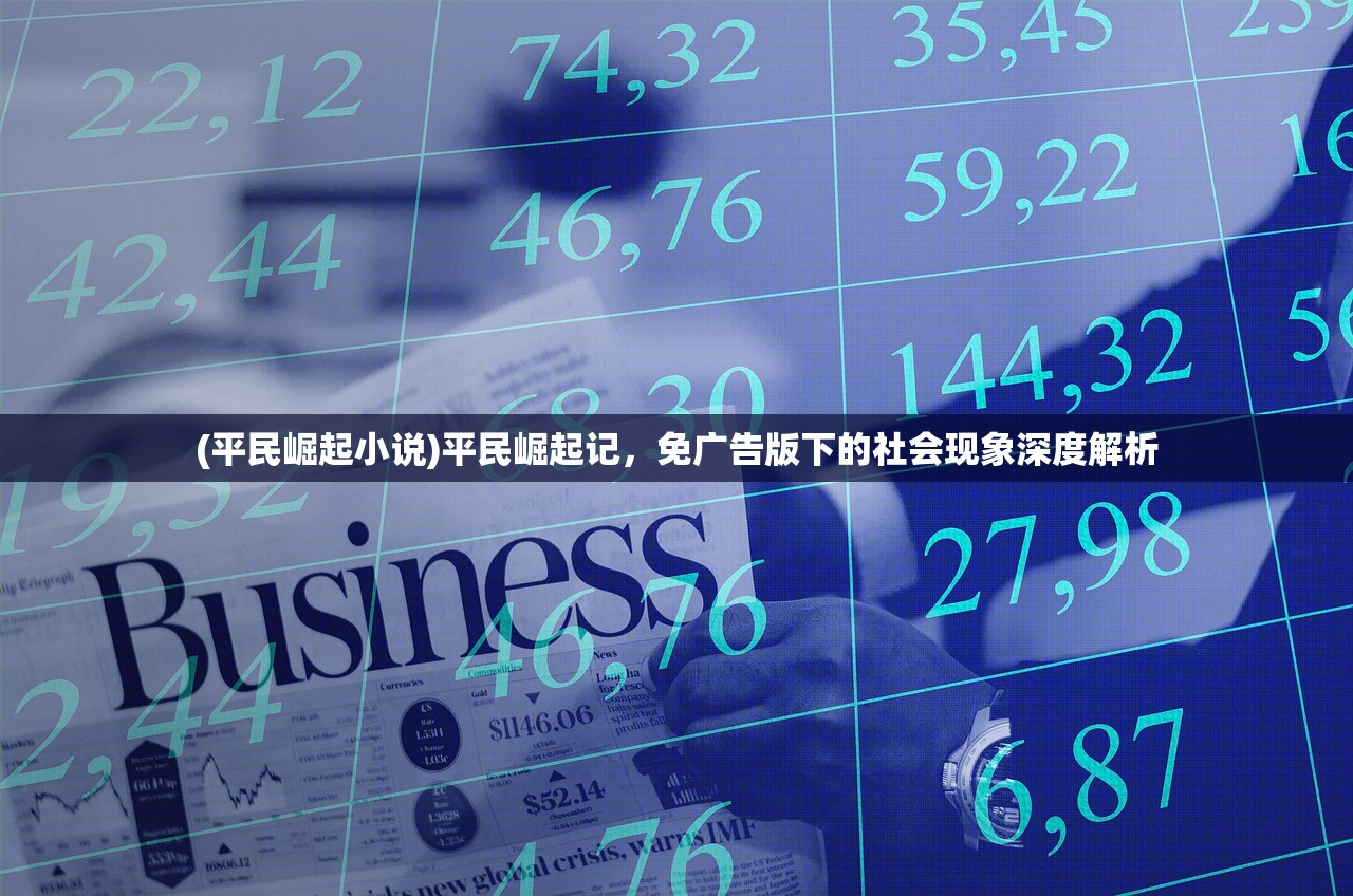 (平民崛起小说)平民崛起记，免广告版下的社会现象深度解析
