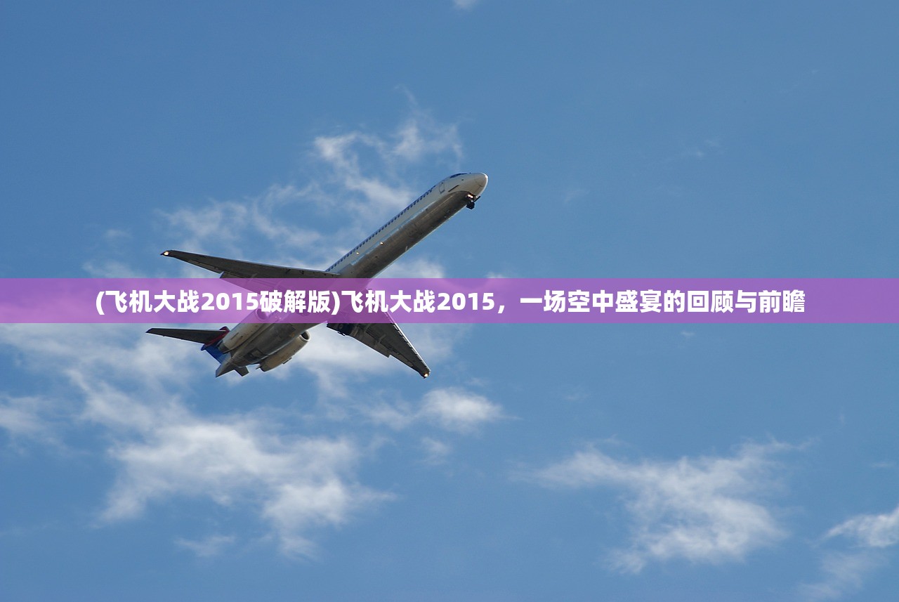 (飞机大战2015破解版)飞机大战2015，一场空中盛宴的回顾与前瞻