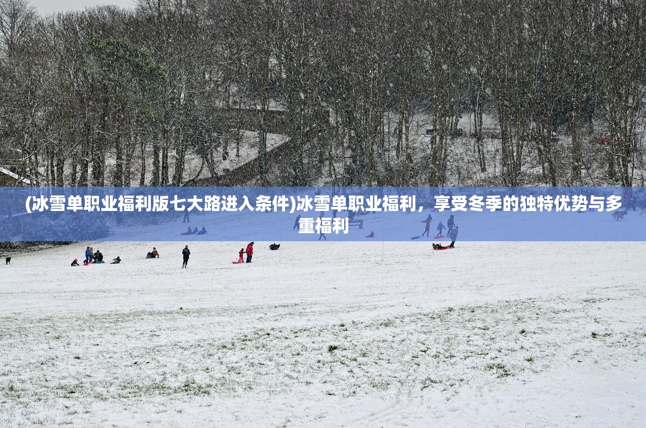 (冰雪单职业福利版七大路进入条件)冰雪单职业福利，享受冬季的独特优势与多重福利