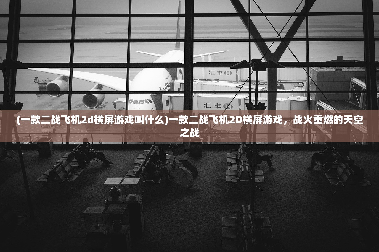 (一款二战飞机2d横屏游戏叫什么)一款二战飞机2D横屏游戏，战火重燃的天空之战