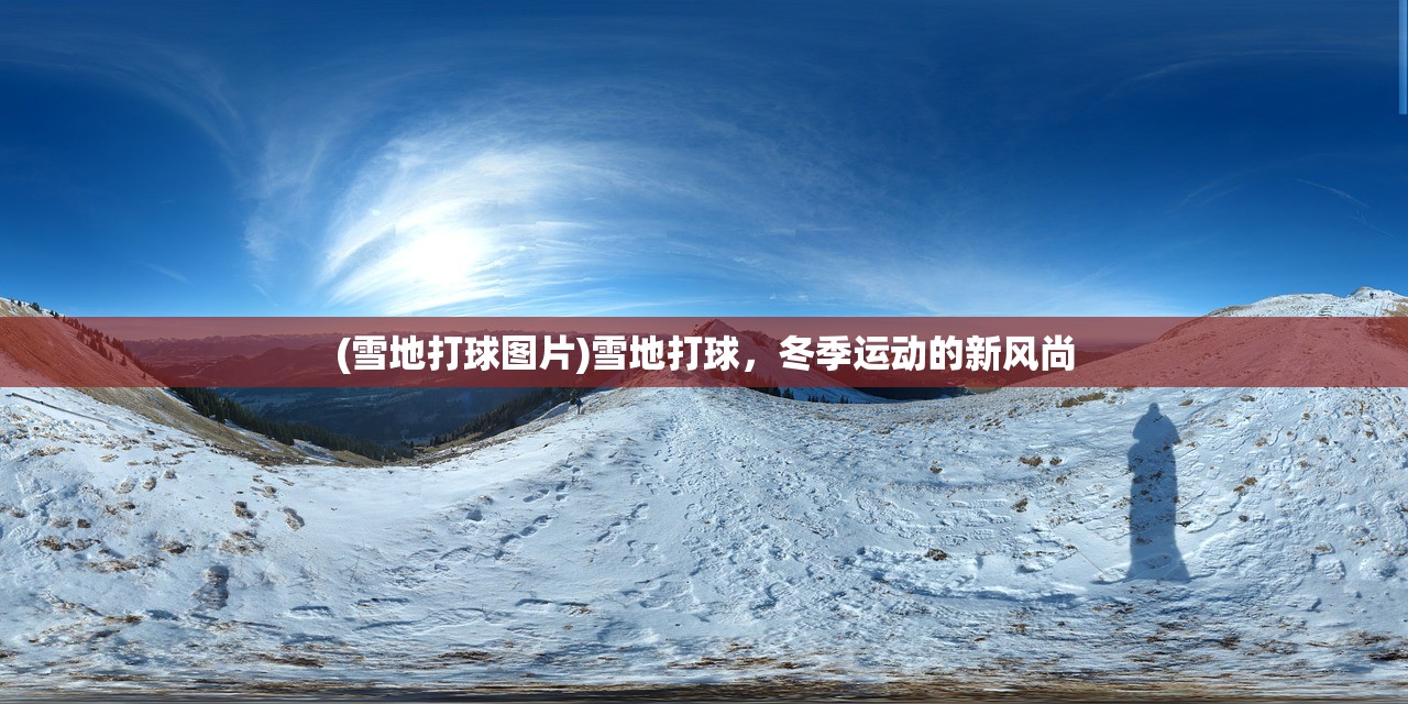 (雪地打球图片)雪地打球，冬季运动的新风尚