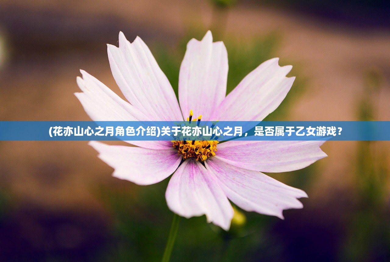 (花亦山心之月角色介绍)关于花亦山心之月，是否属于乙女游戏？