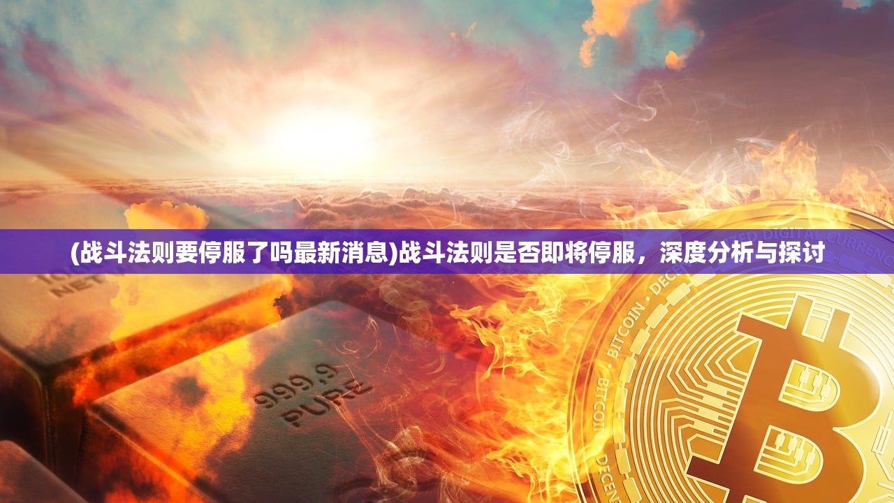 (战斗法则要停服了吗最新消息)战斗法则是否即将停服，深度分析与探讨