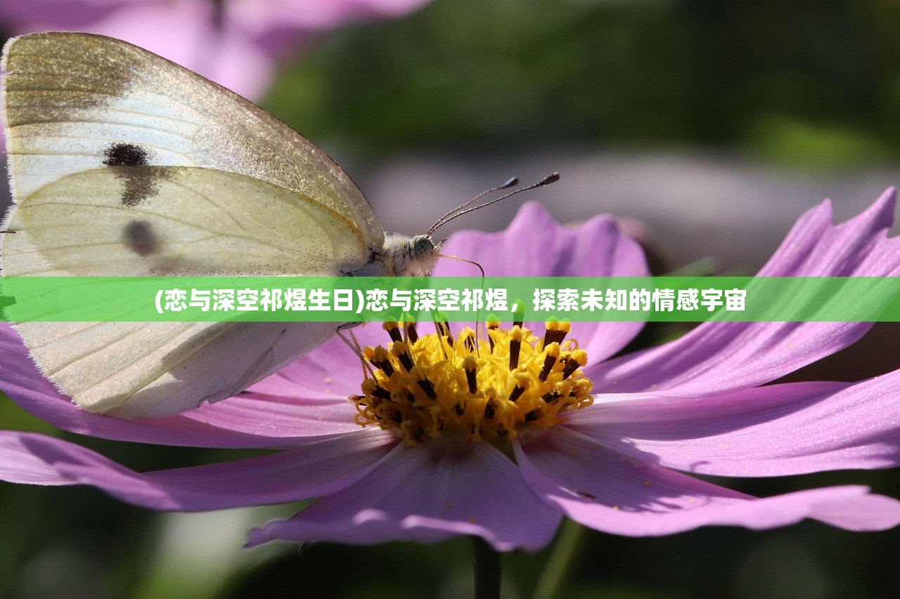 (恋与深空祁煜生日)恋与深空祁煜，探索未知的情感宇宙