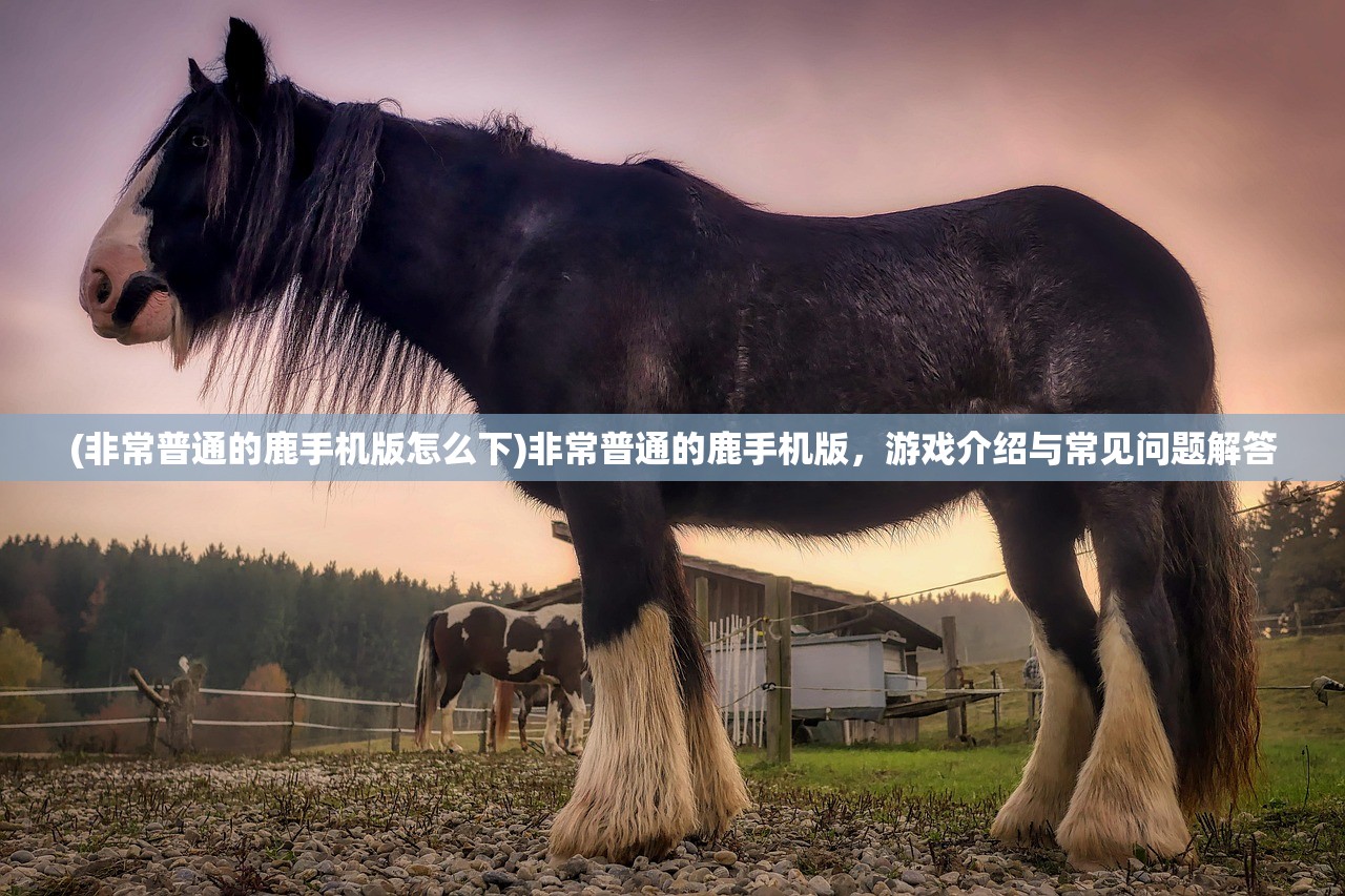 (非常普通的鹿手机版怎么下)非常普通的鹿手机版，游戏介绍与常见问题解答