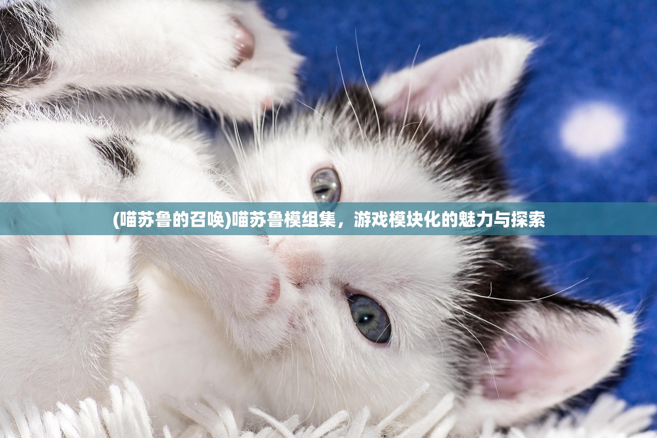 (喵苏鲁的召唤)喵苏鲁模组集，游戏模块化的魅力与探索